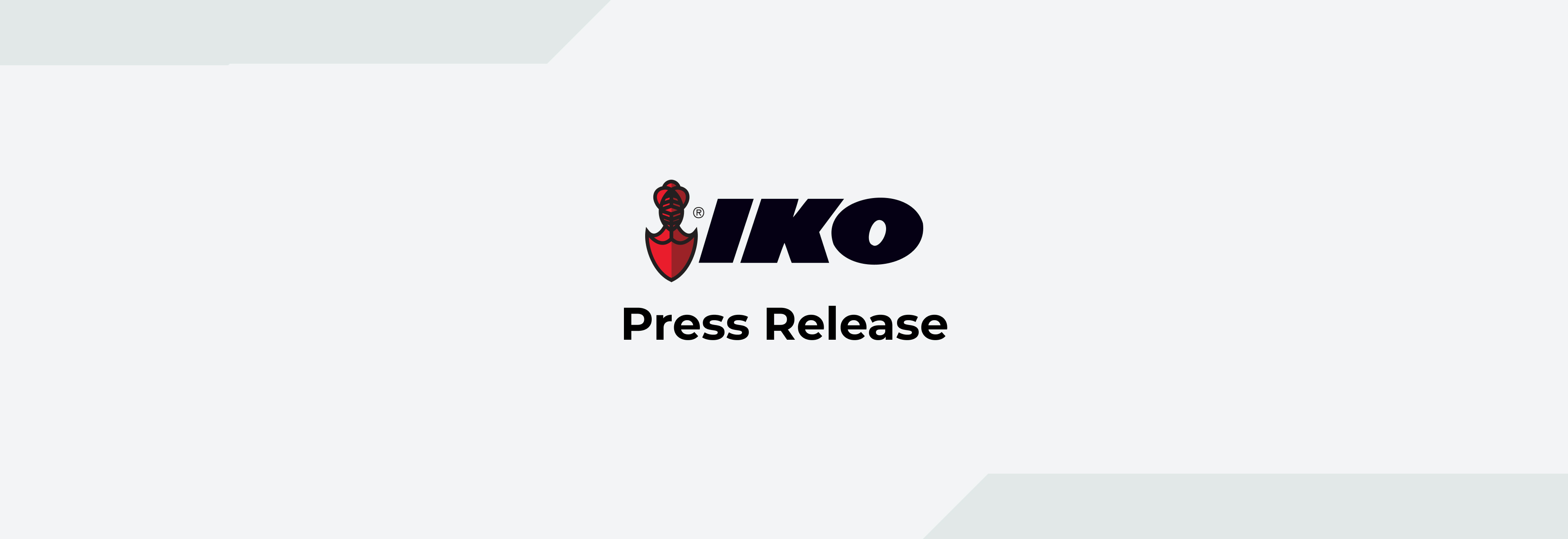 IKO Logo, Press Release